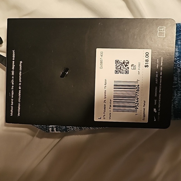 Mens Nike Ankle socks NWT - Picture 4 of 4